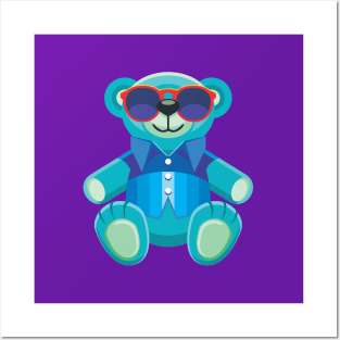 Relaxing Teddy Bear 2.0 Posters and Art